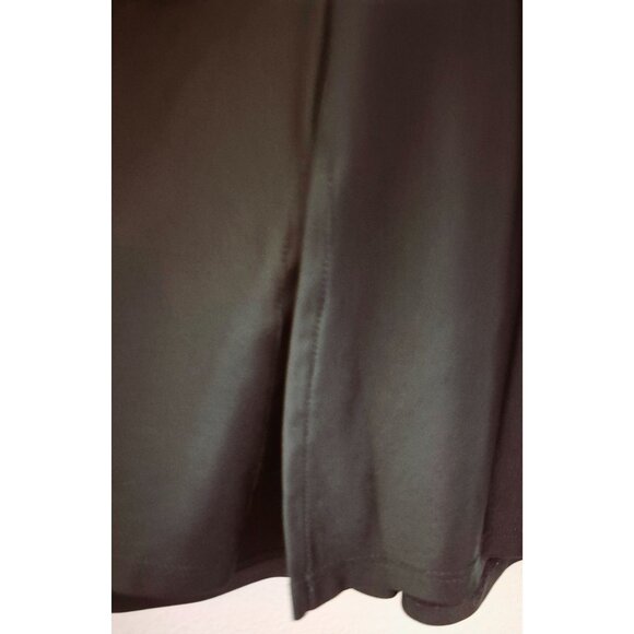 Delta Burke Black Swim Skirt with Attached Briefs and Front Slit Size 20W EUC - Picture 4 of 6